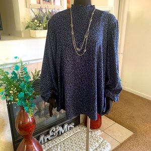 Lularoe Animal Print Clara Smock Top 2XL NWT